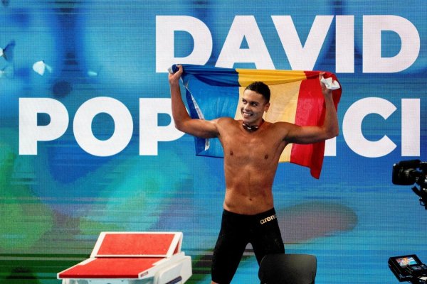Mesajul lui David Popovici de Ziua Naţională: Mândru să te reprezint!