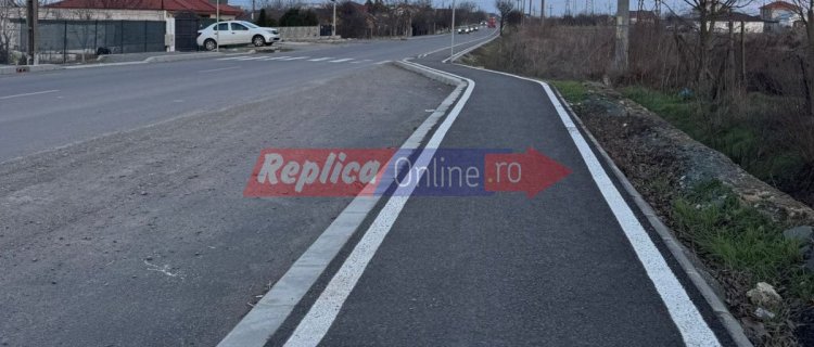 Firma care trebuia să amenajeze pista de biciclete de la Limanu a dat bir cu fugiții! 