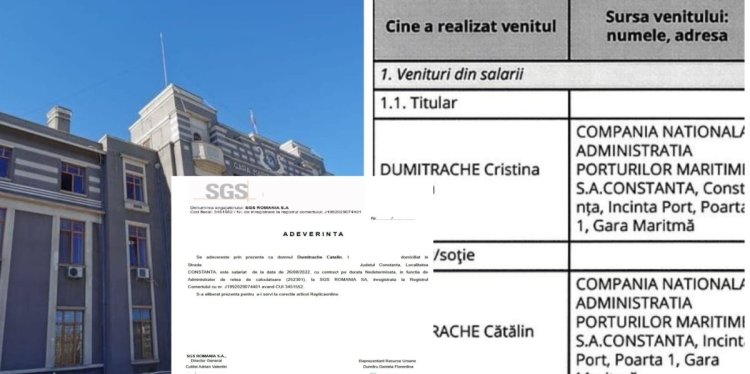 Fals  grosolan în declarațiile de avere, la Administrația Porturilor Maritime Constanța! 
