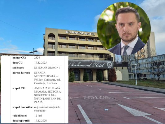 De hotelul Richmond din Mamaia, al familiei Bujduveanu, se ocupă fostul  soț al executorului judecătoresc Ionica Sarkis. Video
