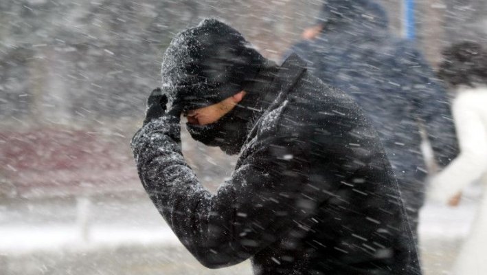 Alertă! Vremea rea cuprinde România. Cod galben de viscol, inclusiv pentru Dobrogea