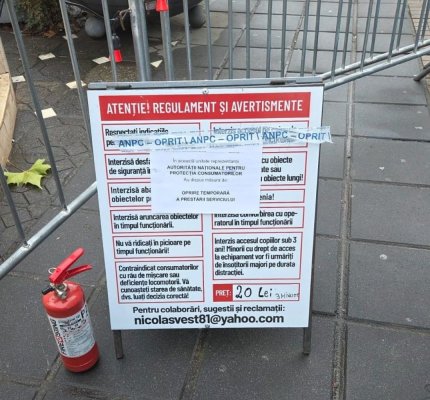 Inspectorii ANPC au luat la puricat Târgurile de Crăciun: a plouat cu amenzi