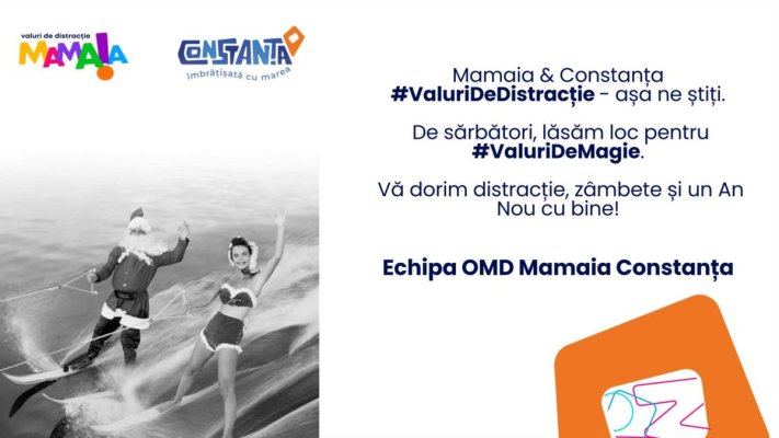 OMD Mamaia–Constanța vă urează sărbători de iarnă liniștite și un Crăciun plin de bucurie