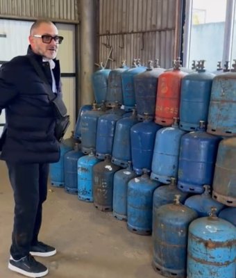 Alarmant! Peste 1600 de butelii neconforme au fost găsite de Horia Constantinescu la o stație de încărcare din Cernavodă. Video