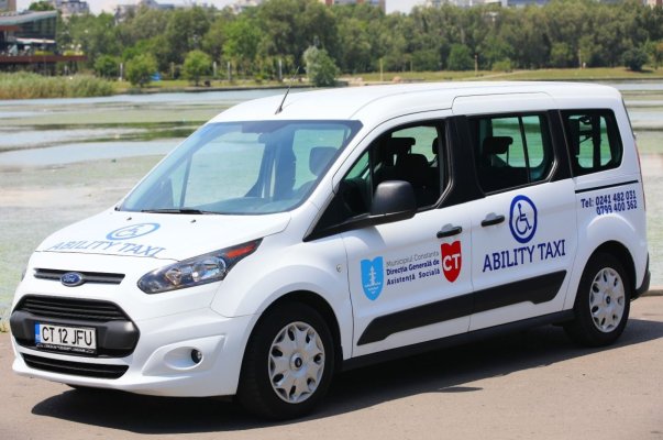 Primăria Constanța implementează proiectul Ability Taxy pentru persoanele cu dizabilități