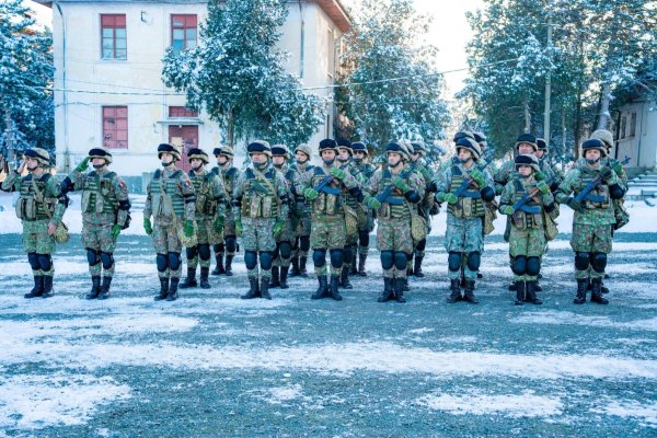 Instruire intensivă! Militarii Brigăzii 9 Mecanizată „Mărășești“ îndură frigul și gerul, la trageri!
