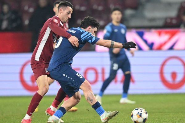 Fotbal: Victorie cu emoții pentru CFR Cluj, cu Metaloglobus, în Superligă