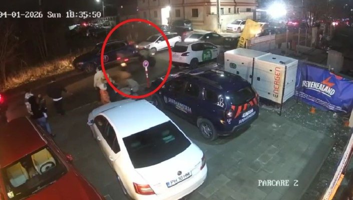 Un bărbat a fost reținut, după ce a lovit o femeie cu un ATV, la Târgul de Crăciun din Lazu. Video