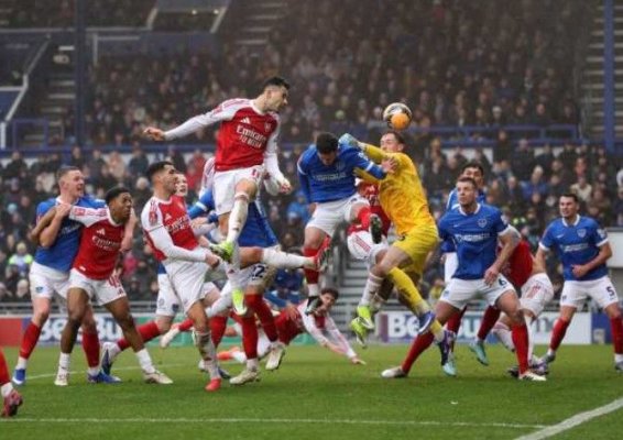 Gabriel Martinelli a reușit un hat-trick pentru Arsenal în Cupa de Fotbal a Angliei