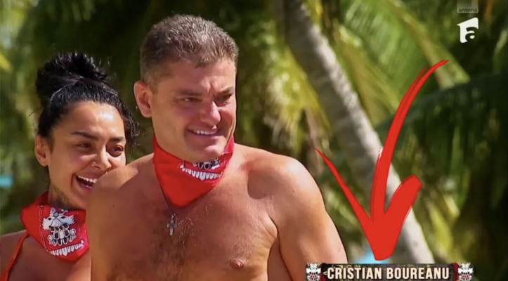 Ce a apărut pe burtiera de la Survivor 2026, în dreptul ocupației lui Cristi Boureanu