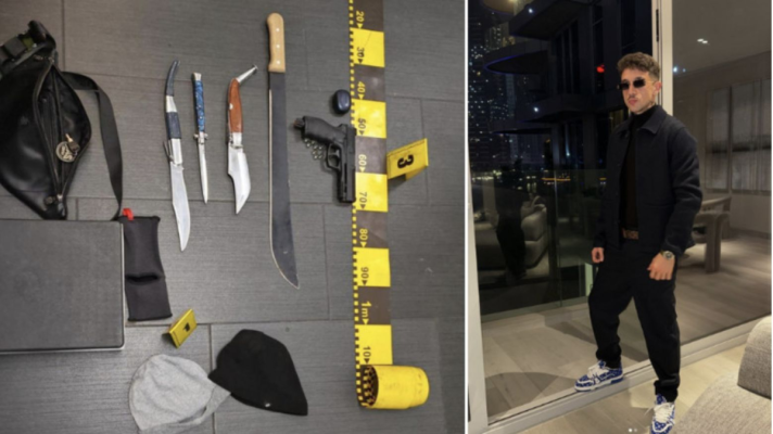 Trapperul “Mgk666” a fost reținut după o bătaie cu cuțite la o sală de fitness 