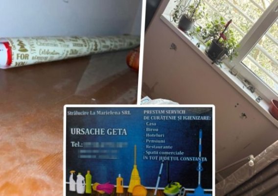 O menajeră ia bani frumoși pentru curățenie... în timp ce face praf lucrurile din casă 