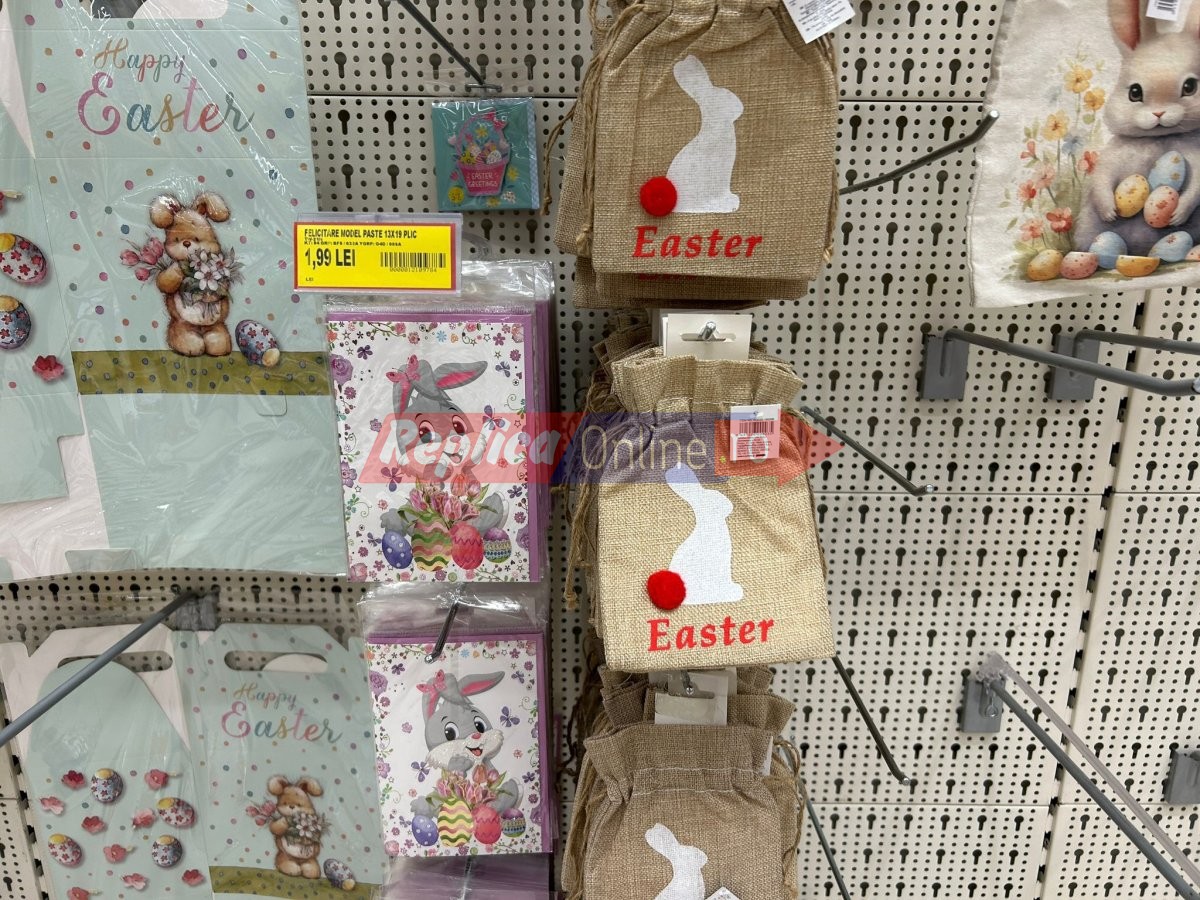 Nici nu a trecut bine Craciunul, ca Jumbo a scos deja de la naftalina... decoratiunile de Paste! Video Nici nu a trecut bine Craciunul, ca Jumbo a scos deja de la naftalina... decoratiunile de Paste! Video