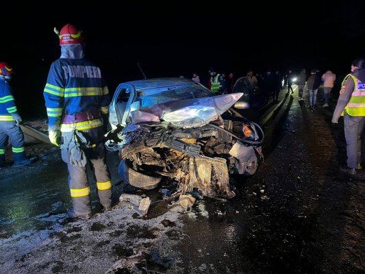 Plan Roșu de intervenție activat, în urma unui accident rutier grav, pe DJ 106. Video