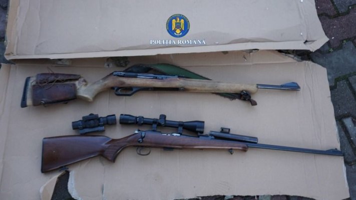 Peste 4.500 de arme de foc au fost confiscate, anul trecut, de Poliţia Română