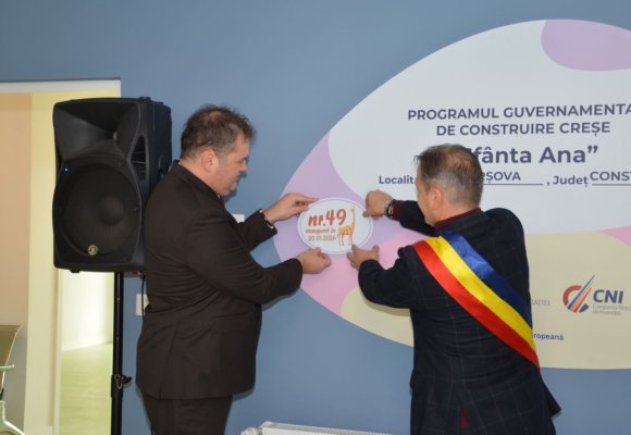 Noua creșă din Hârșova a fost inaugurată în prezența ministrului Dezvoltării, Cseke Attila