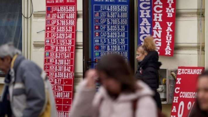 Leul pierde teren: Euro se apropie de 5,35 lei, iar dolarul înregistrează cea mai mare creștere