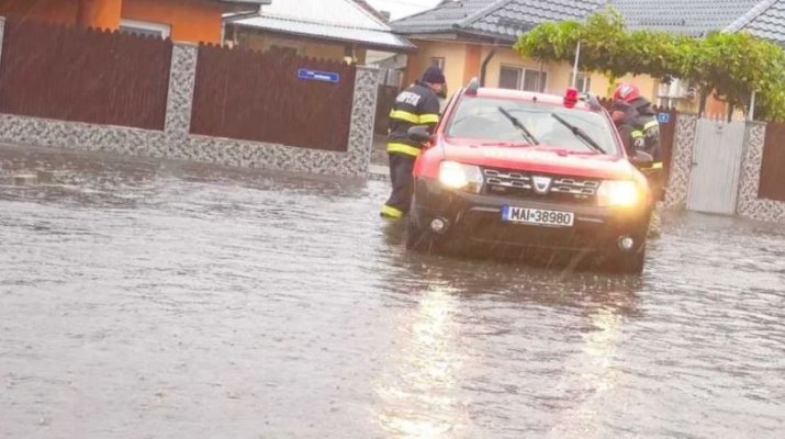 INHGA dă alerta în mai multe județe: A fost emis Cod galben de inundaţii