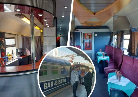Ruta foamei Constanța – București: CFR retrage vagonul restaurant, la 3 luni după inaugurare