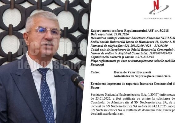 Ionel Bucur, consilier județean PSD, și-a dat brusc demisia din funcția de administrator al Nuclearelectrica