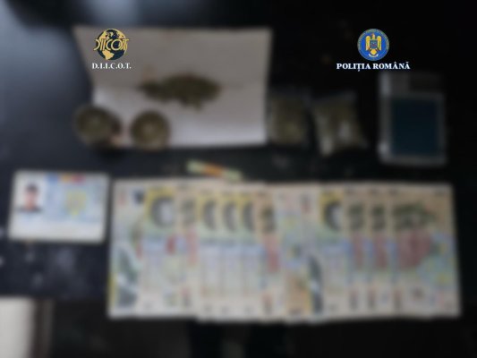 Trafic de droguri în Techirghiol: Doi bărbați reținuți după percheziții ale DIICOT