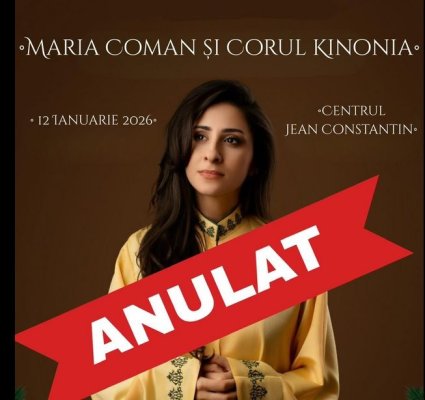 Și „necolindați“ și... fără bani! Concertul de Crăciun al unei cântărețe a fost anulat de două ori... în 2 săptămâni. Video