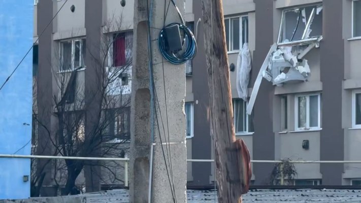 Explozie masivă într-un bloc din Buzău: 25 de apartamente afectate VIDEO