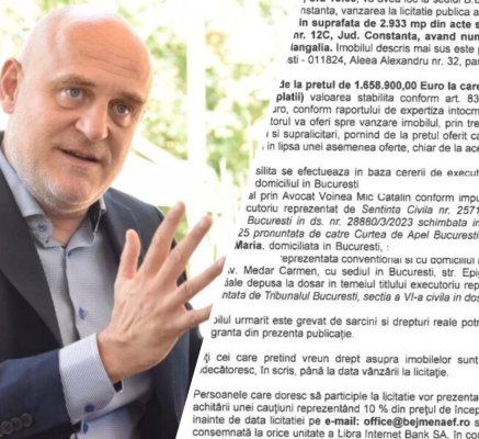 Un teren din Olimp al afaceristului Scripcaru se vinde cu 1,6 mil de euro....în contul țepelor imobiliare pe care le-a dat  