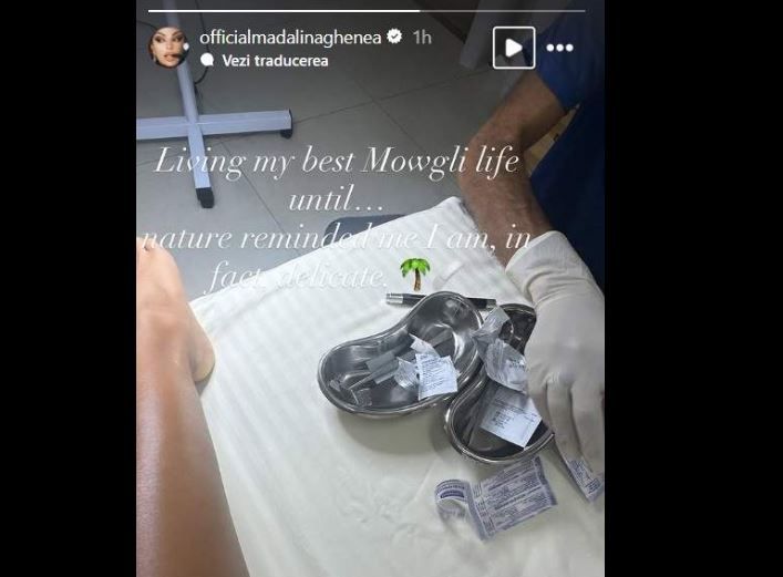Madalina Ghenea, de urgenta la spital. Ce s-a intamplat in timp ce era in vacanta