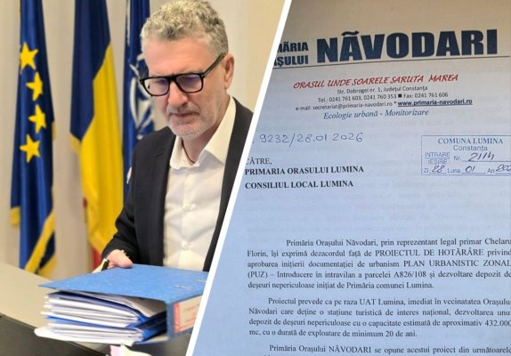 Asociatul lui Merlă vrea să amenajeze o groapă de gunoi la limita cu orașul Năvodari. Florin Chelaru a răbufnit!