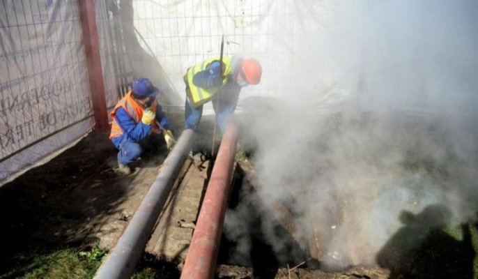 Avarie pe rețeaua de termoficare din Constanța: apa caldă este intreruptă temporar