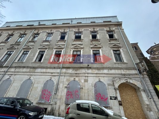 Lucrările de reabilitare a hotelului din Piața Ovidiu, în care s-a cazat Mihai Eminescu în 1882, bat pasul pe loc. Video  