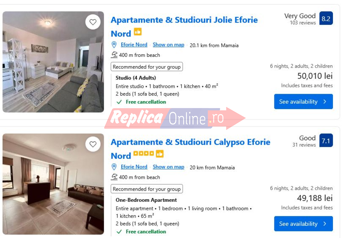 Eroare de sistem sau... realitate?! Un sejur de o saptamana, in Eforie, ajunge la 10.000 de euro! Eroare de sistem sau... realitate?! Un sejur de o saptamana, in Eforie, ajunge la 10.000 de euro!