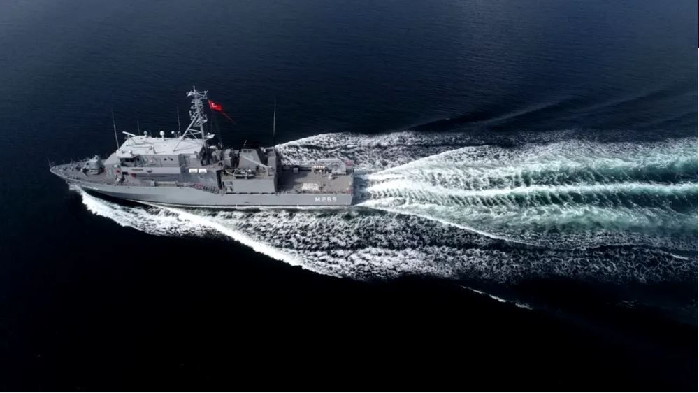 Romania a predat Turciei comanda Grupului operativ pentru combaterea minelor marine din Marea Neagra