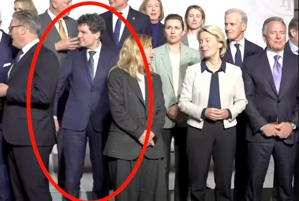 Nicușor Dan, pierdut în spațiu la Summitul „Coaliției Voinței” de la Paris