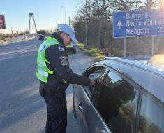 Acțiuni ale polițiștilor pentru asigurarea siguranței publice, la Medgidia