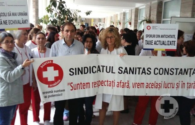 Medicii din Constanța sunt pregătiți de proteste și grevă generală dacă salariile sunt tăiate cu 10%
