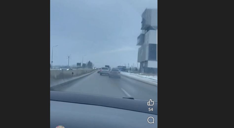 Un sofer a avut o revelatie: s-a crezut la raliu si a inceput sa faca slalom pe Bld. Tomis!  Video