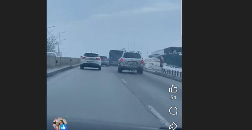 Un sofer a avut o revelatie: s-a crezut la raliu si a inceput sa faca slalom pe Bld. Tomis!  Video