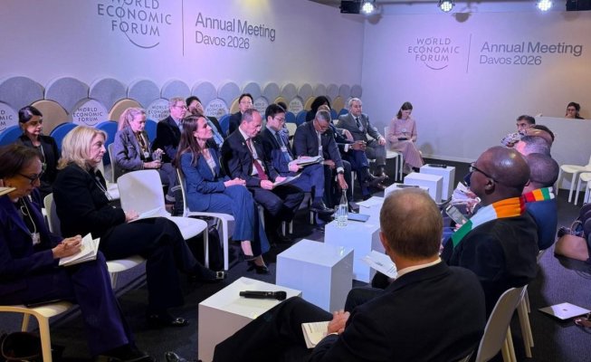 Ministrul Afacerilor Externe, Oana Țoiu, a participat la Davos la o reuniune despre viitorul comerțului global