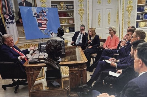 Trump sugerează anexarea Groenlandei și Canadei într-o serie de imagini publicate online