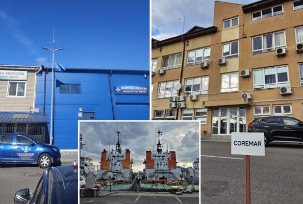 Portul Constanța continuă să închirieze pilotine cu echipaj de la firmele de casă, Coremar și Black Services. Video