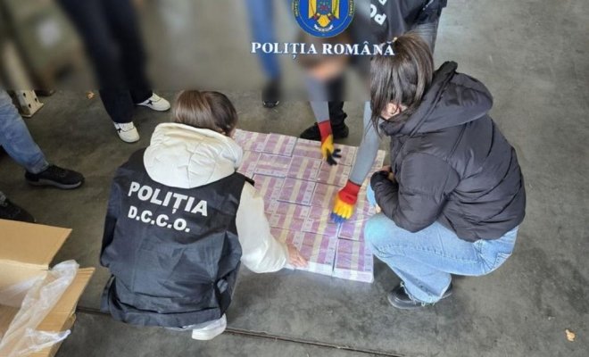 Ministerul de Interne face noi precizări despre banii falși descoperiți în Portul Constanța