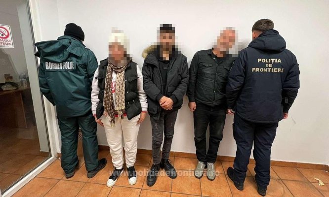 Migranți depistați la Calafat în urma unei acțiuni a Poliției de Frontieră VIDEO