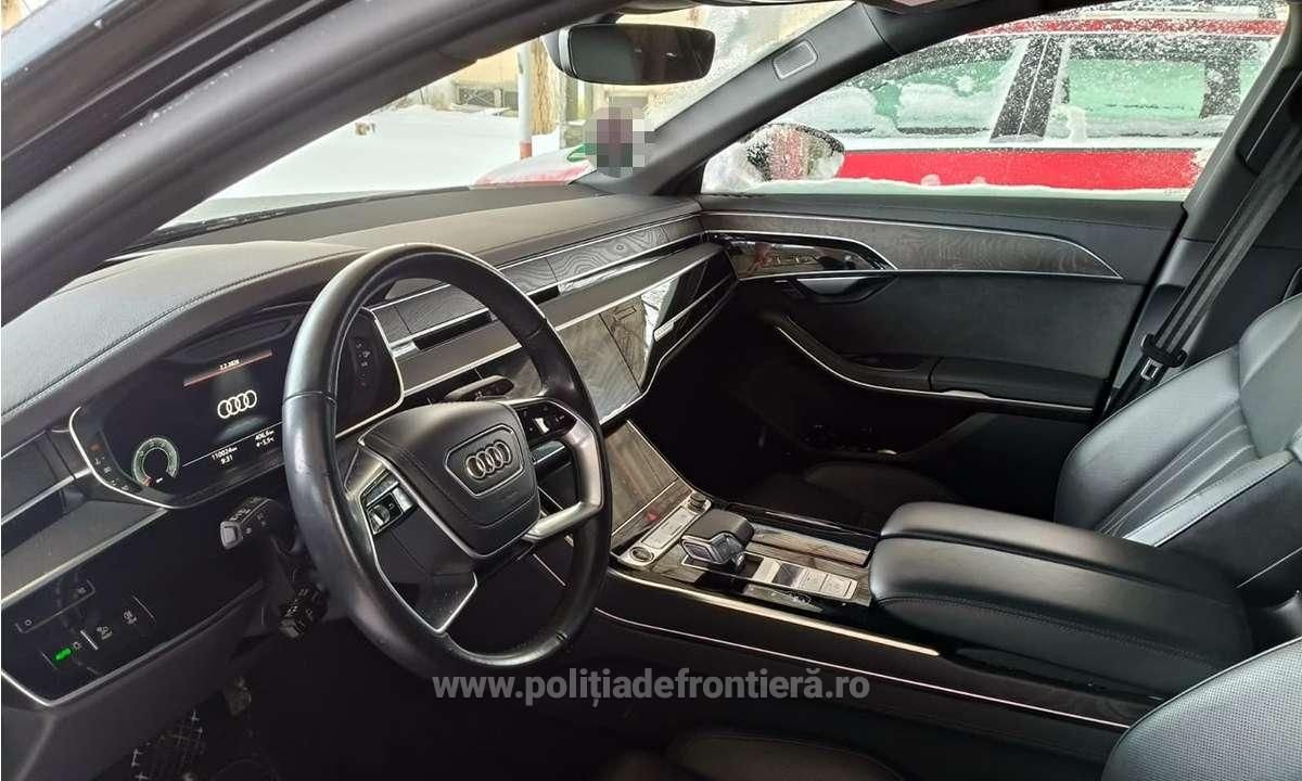 Un autoturism de lux cautat de autoritatile germane a fost depistat la Zimnicea Un autoturism de lux cautat de autoritatile germane a fost depistat la Zimnicea