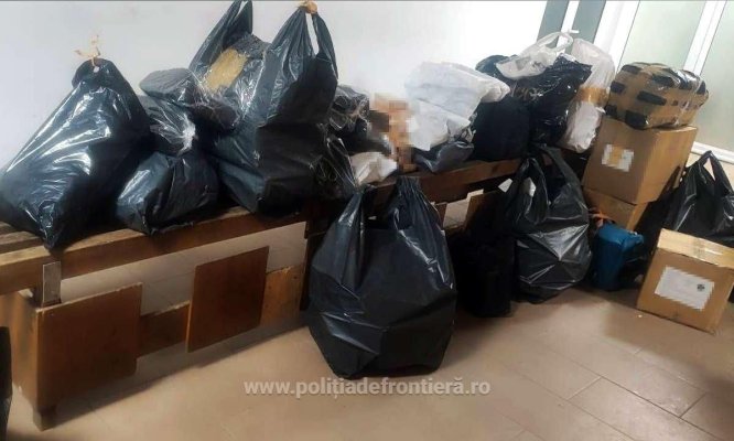Produse contrafăcute în valoare de 940.000 lei, confiscate de către polițiștii de frontieră constănțeni