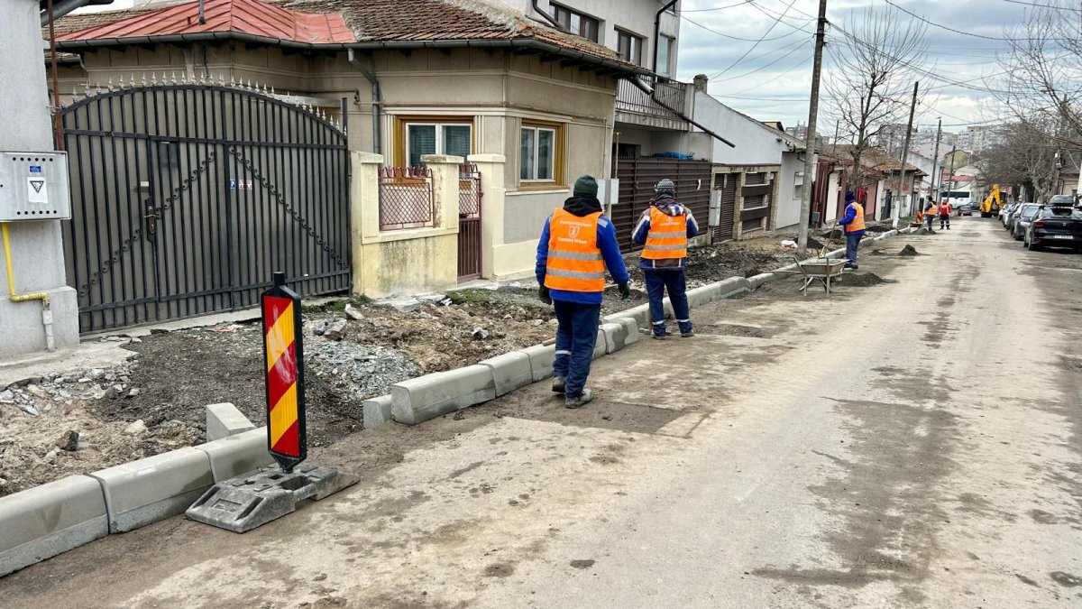 Se reabiliteaza infrastructura pietonala a mai multor cartiere din Constanta