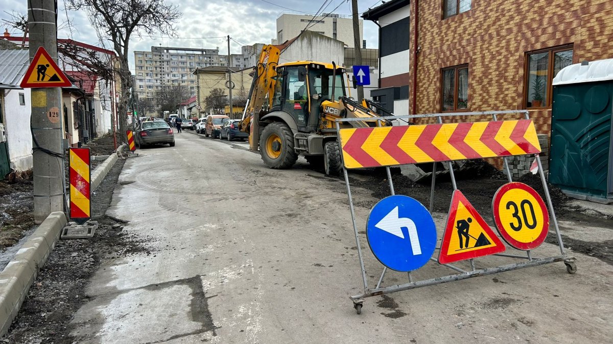 Se reabiliteaza infrastructura pietonala a mai multor cartiere din Constanta