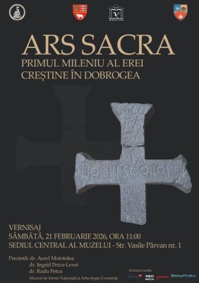 Expoziția „Ars Sacra„, organizată de Muzeul de Istorie Constanța, va fi prezentată la Bârlad