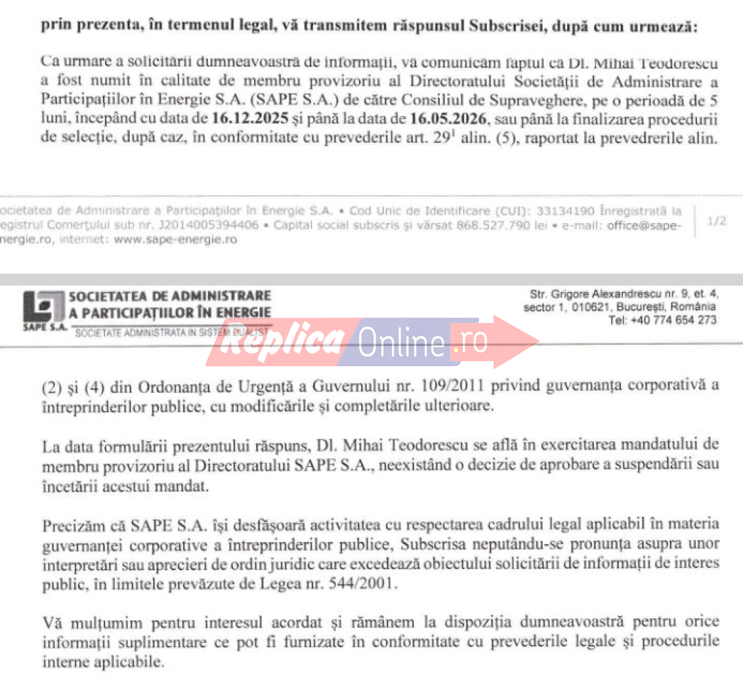 Cu toate ca incalca legea... directorul Portului, Mihai Teodorescu, ia indemnizatie si din consiliul de administratie al SAPE Cu toate ca incalca legea... directorul Portului, Mihai Teodorescu, ia indemnizatie si din consiliul de administratie al SAPE
